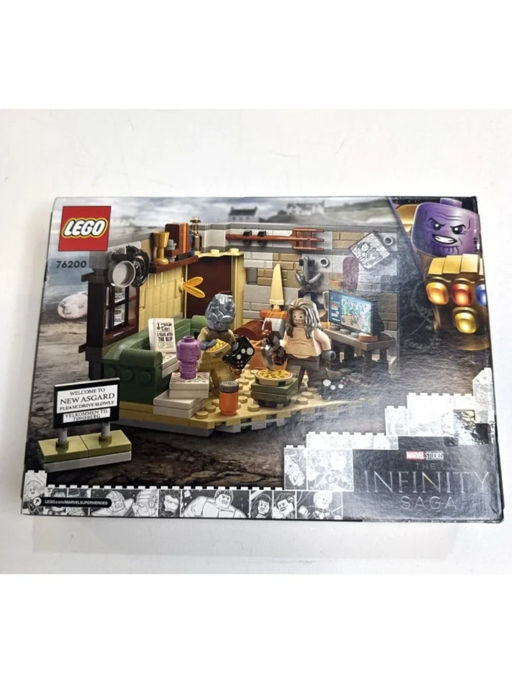 New LEGO Super Heroes: Bro Thor's New Asgard (76200) Factory Sealed